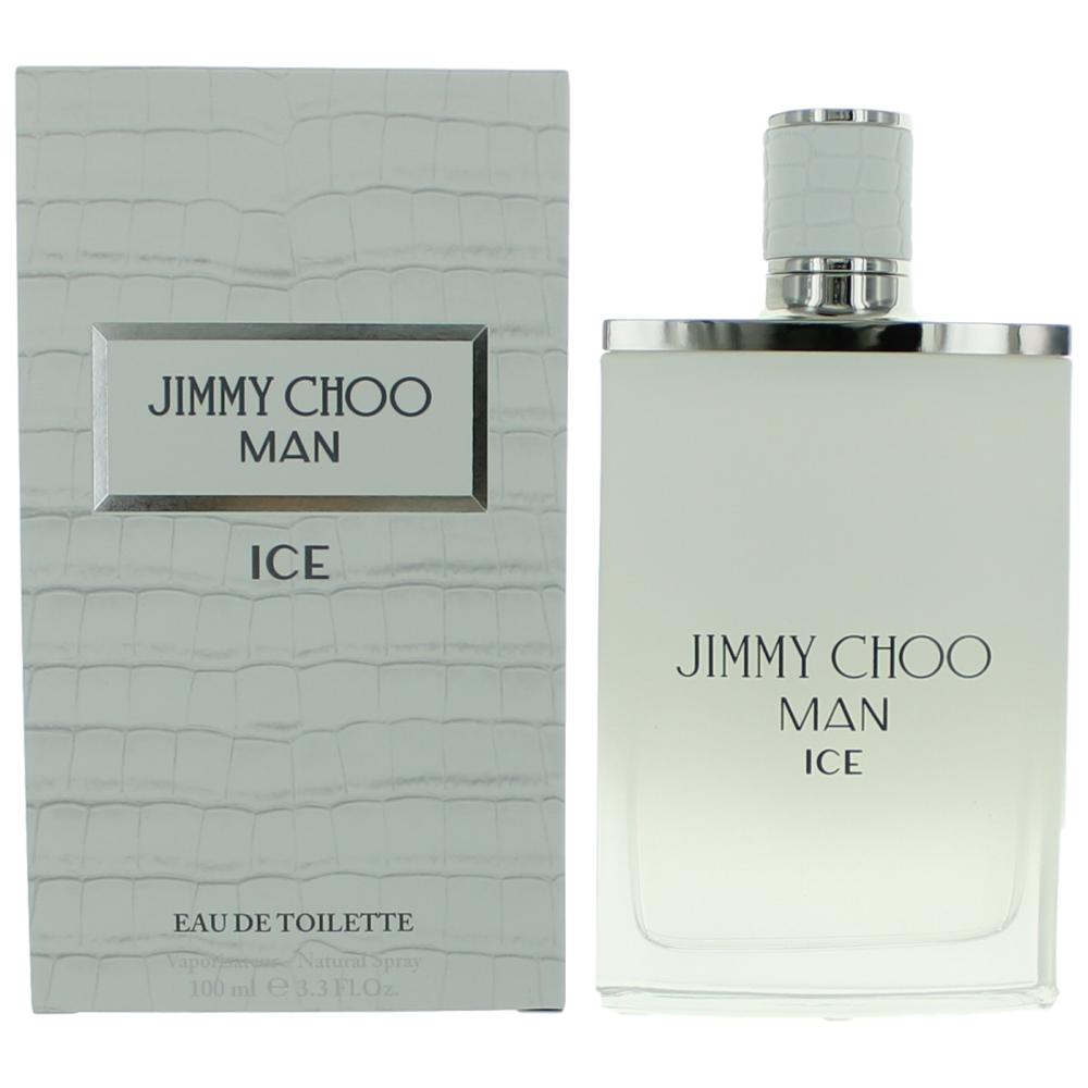 Bottle of Jimmy Choo Man Ice by Jimmy Choo, 3.3 oz Eau De Toilette Spray for Men